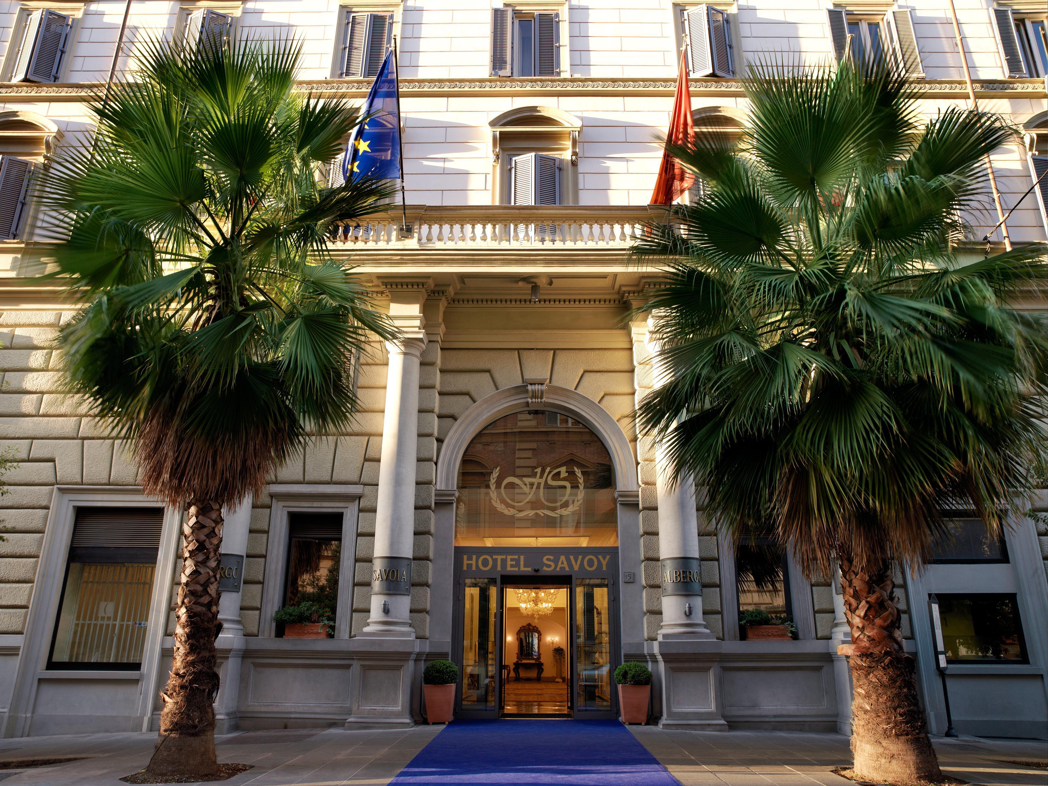 Hotel Savoy Roma Exterior foto